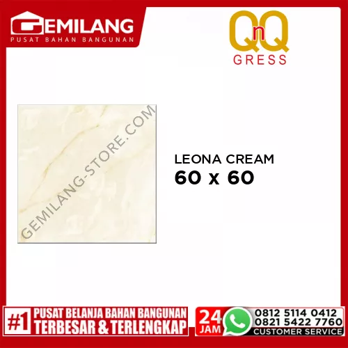 QNQ GRANIT LEONA CREAM 60 x 60