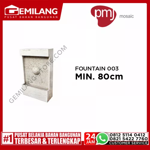 PMJ FOUNTAIN 003 MINIMALIS UK 80cm