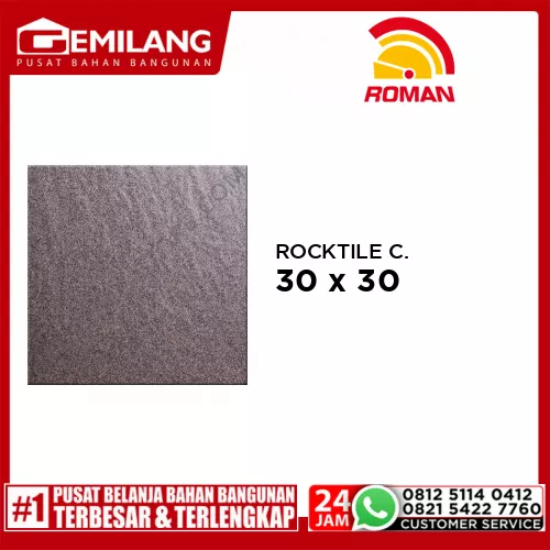 ROMAN ROCKTILE CARAMEL (G330601) 30 x 30