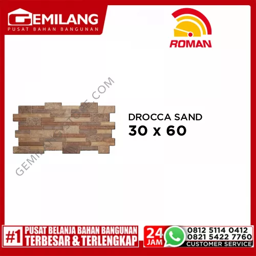 ROMAN DROCCA SAND (GL638016) 30 x 60