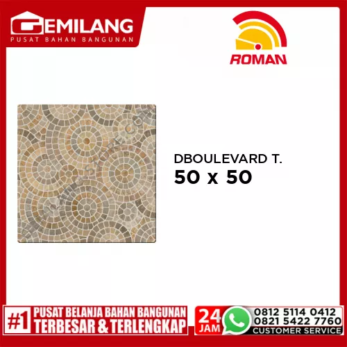 ROMAN DBOULEVARD TERRA (G550005) 50 x 50