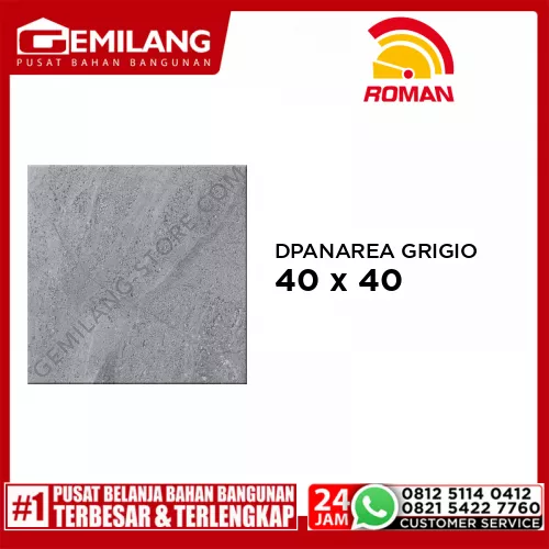 ROMAN DPANAREA GRIGIO (G449536) 40 x 40