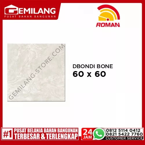 ROMAN GRANIT DBONDI BONE KW B (GT602110R) 60 x 60