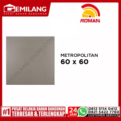 ROMAN GRANIT METROPOLITAN GREY KW B (GT602102R) 60 x 60