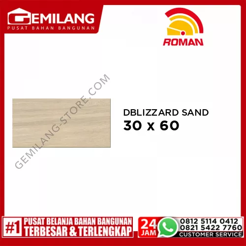 ROMAN GRANIT DBLIZZARD SAND KW B (GT632403R) 30 x 60