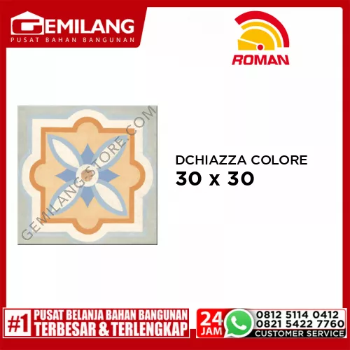 ROMAN GRANIT DCHIAZZA COLORE KW B (GT332701R) 30 x 30