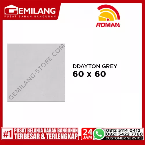 ROMAN GRANIT DDAYTON GREY KW B (GT602137R) 60 x 60