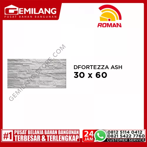 ROMAN GRANIT DFORTEZZA ASH (GT635491R) 30 x 60