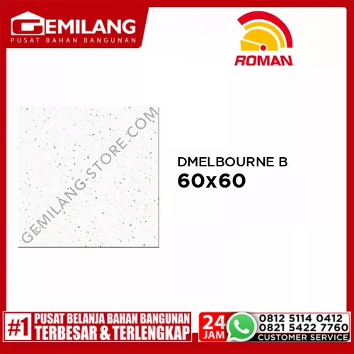 ROMAN GRANIT DMELBOURNE BIANCO (GT609897) 60 x 60
