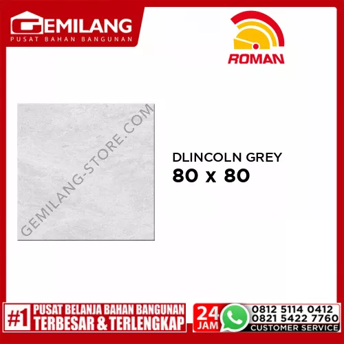 ROMAN GRANIT DLINCOLN GREY (GT809419FR) 80 x 80