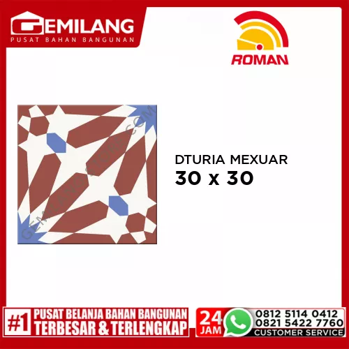 ROMAN GRANIT DTURIA MEXUAR (GTA332741R) 30 x 30
