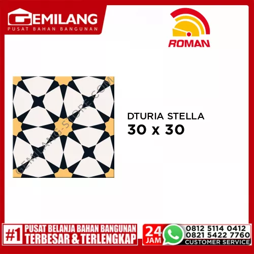 ROMAN GRANIT DTURIA STELLA (GTA332735R) 30 x 30