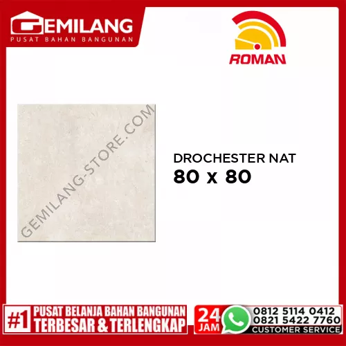 ROMAN GRANIT DROCHESTER NATURAL (GT809414FR) 80 x 80