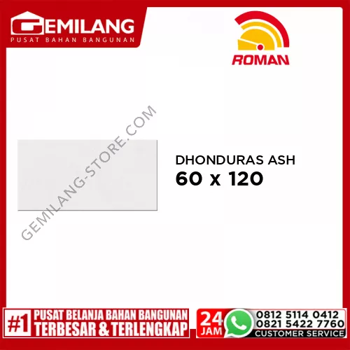 ROMAN GRANIT DHONDURAS ASH (GT1269870FR) 60 x 120