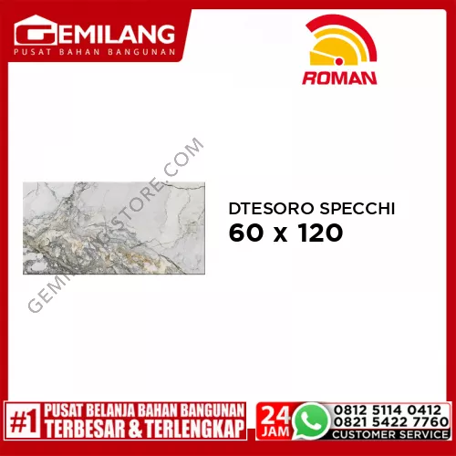 ROMAN GRANIT DTESORO SPECCHIO A (GTB1269475FR) 60 x 120