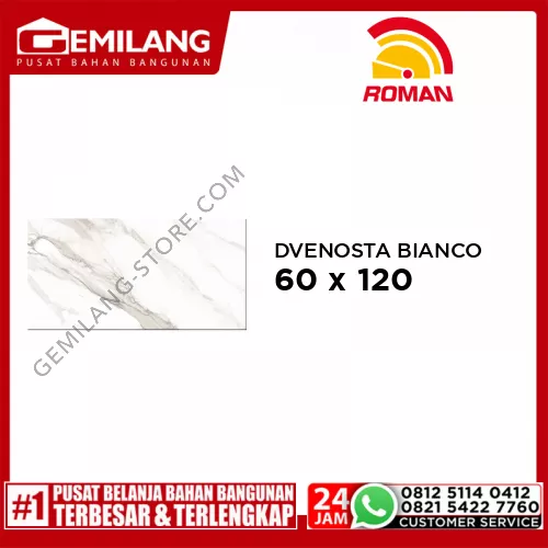 ROMAN GRANIT DVENOSTA BIANCO (GT1269867FR) 60 x 120