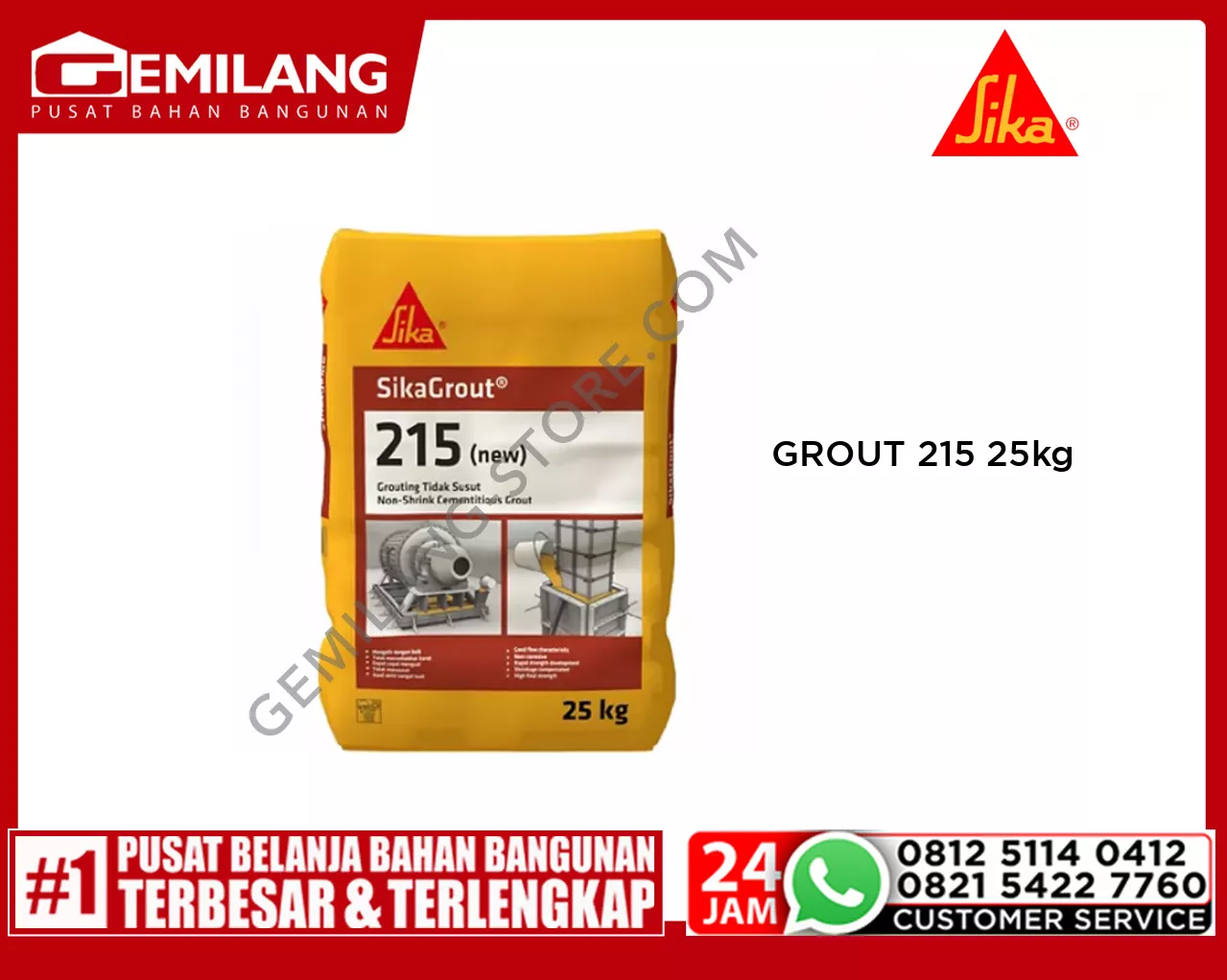 SIKA GROUT 215 @25kg