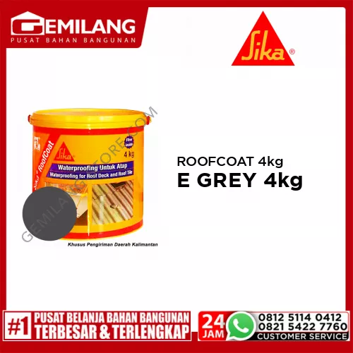 SIKA ROOFCOAT STONE GREY 4kg