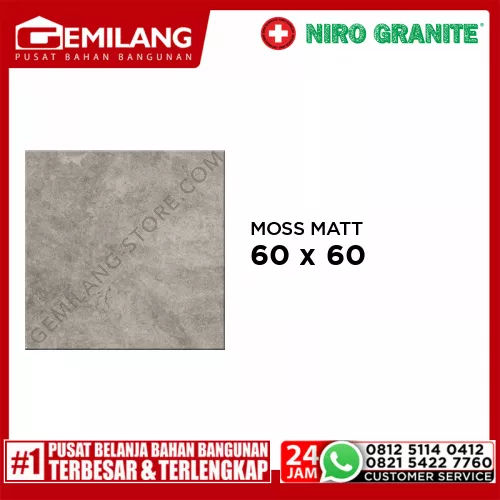 NIRO GRANIT MOSS MATT GHR04 60 x 60