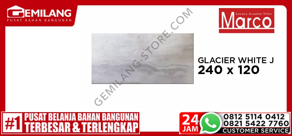 MARCO GRANIT GLACIER WHITE JADE 1224YBYL914 240 x 120