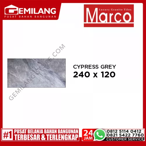 MARCO GRANIT CYPRESS GREY 1224DG27A 240 x 120