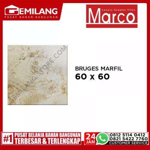 MARCO GRANIT BRUGES MARFIL MATT 60 x 60