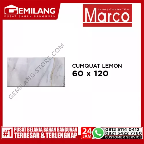 MARCO GRANIT CUMQUAT LEMON (2.16m) 60 x 120