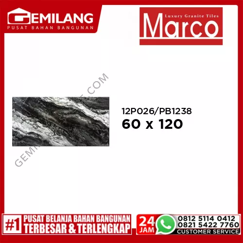 MARCO GRANIT 12P026/PB1238 (2.16m) 60 x 120