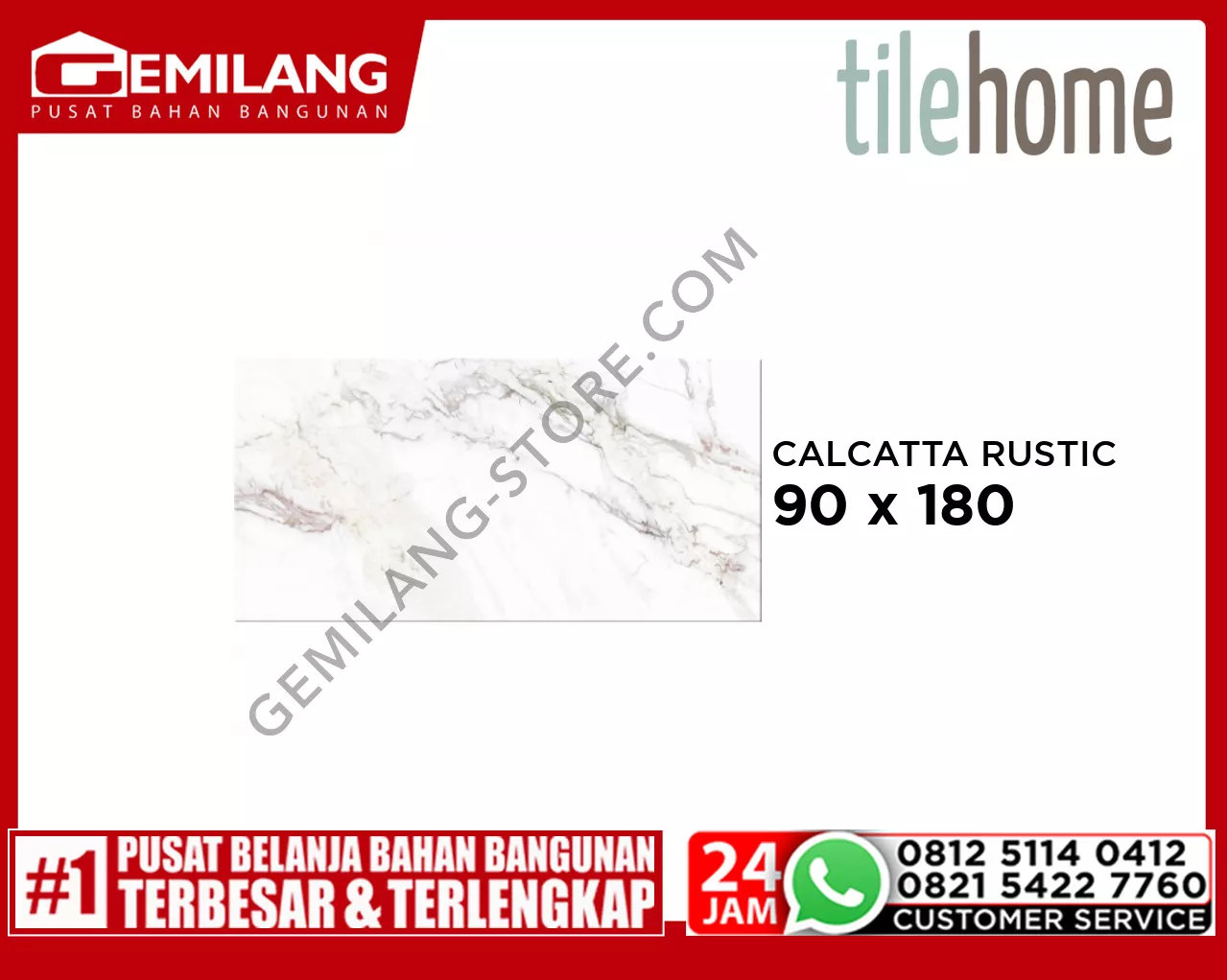 TILEHOME GRANIT CALCATTA RUSTICO RK189H201B 90 x 180