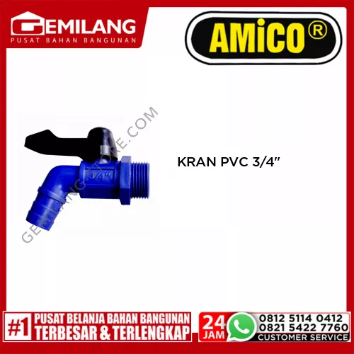 AMICO KRAN PVC 3/4inch /pc