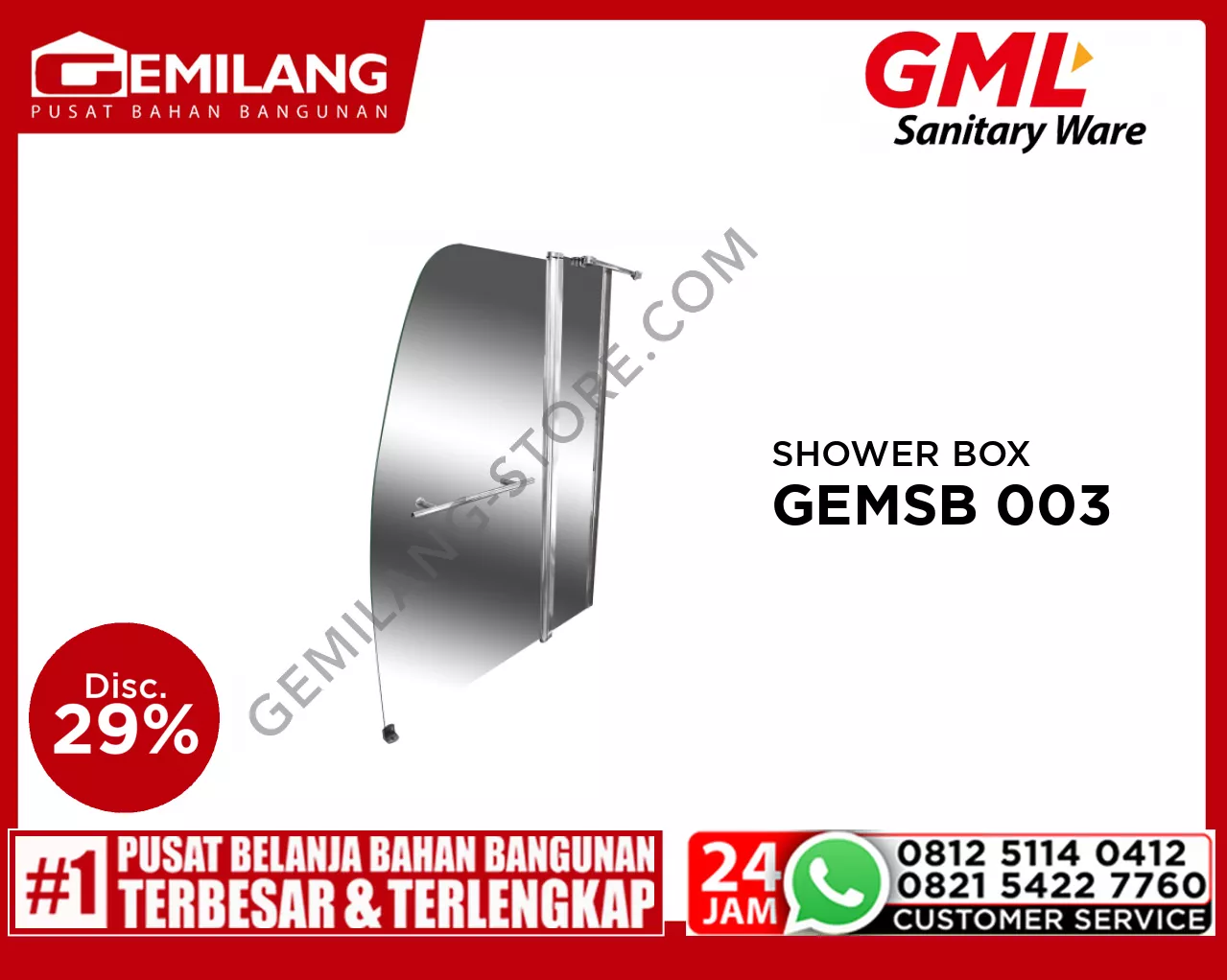 GML SHOWER BOX GEMSB 003