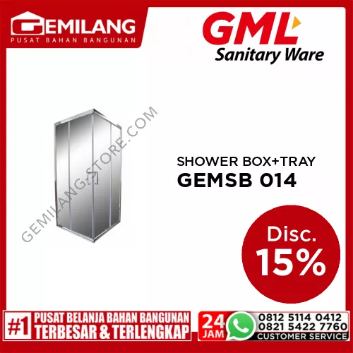 GML SHOWER BOX GEMSB 014 + TRAY