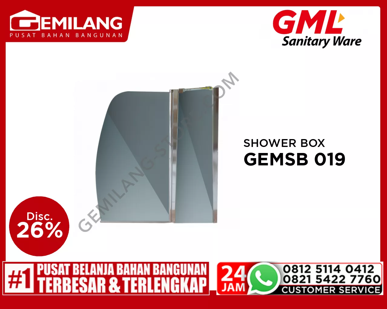 GML SHOWER BOX GEMSB 019