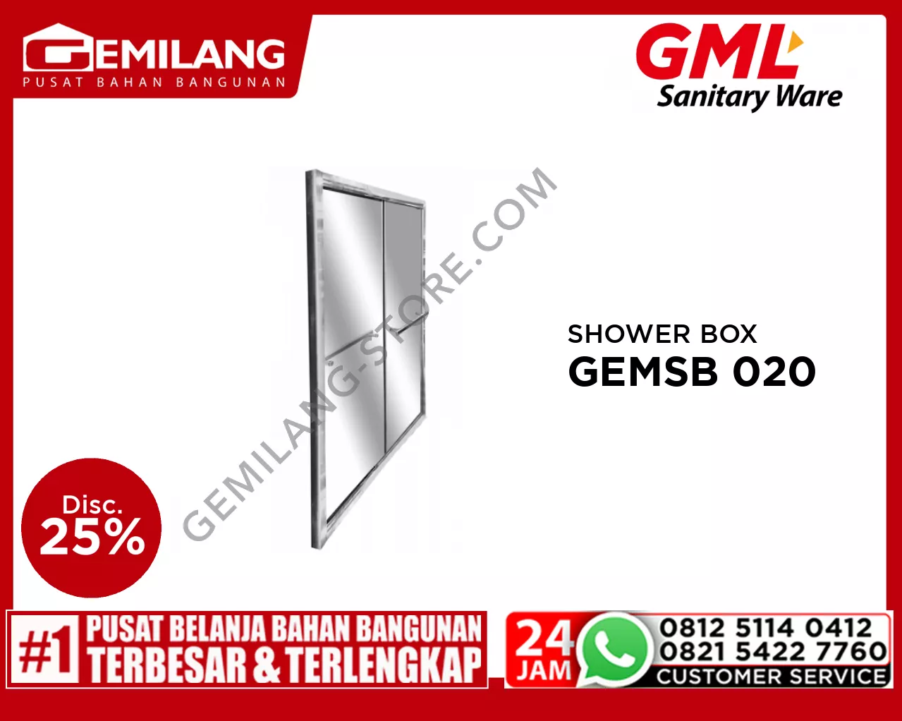 GML SHOWER BOX GEMSB 020