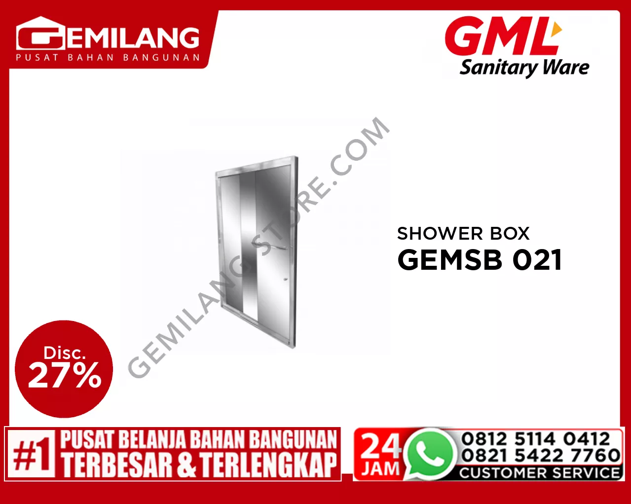 GML SHOWER BOX GEMSB 021