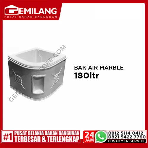 HESA BAK AIR MARBLE PLUTO WHITE 180ltr