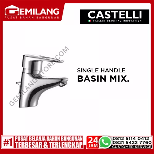 CASTELLI SINGLE HANDLE BASIN MIXER 1186513