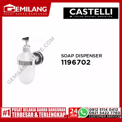 CASTELLI SOAP DISPENSER BL- 1196702
