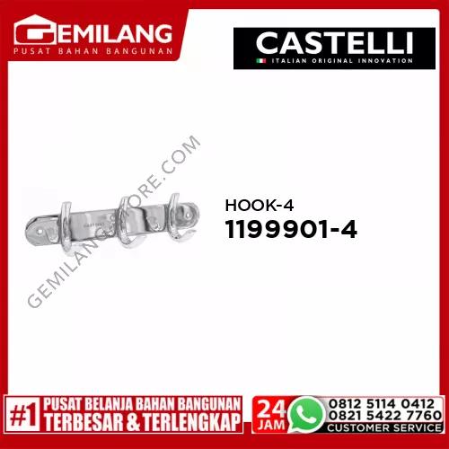 CASTELLI HOOK-3 198 x 45 x 52mm 1199901-03