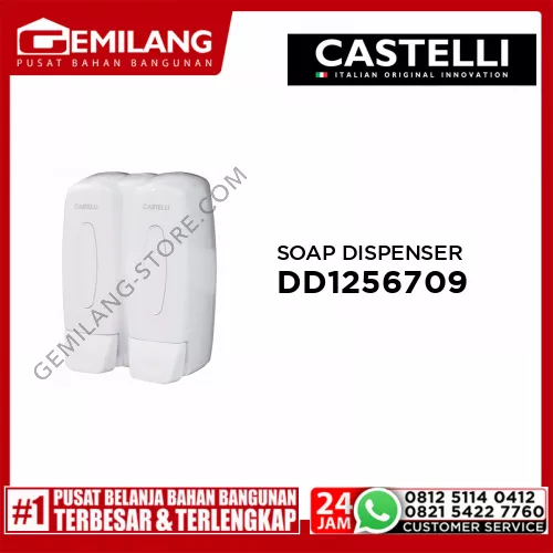 CASTELLI DOUBLE SOAP DISPENSER DD1256709