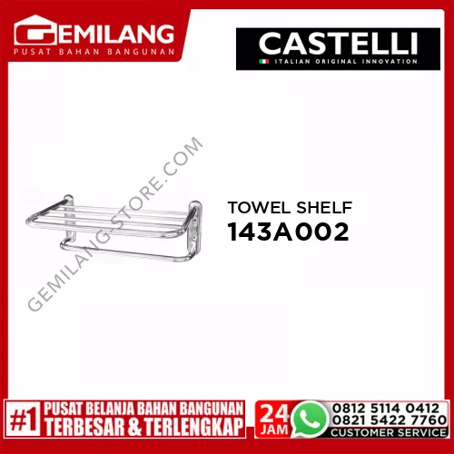 CASTELLI TOWEL SHELF 143A002