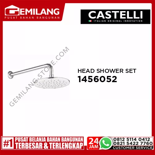 CASTELLI ROUND RAIN HEAD SHOWER SET 1456052