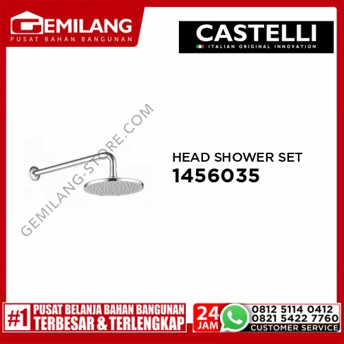 CASTELLI ROUND RAIN HEAD SHOWER SET 1456053