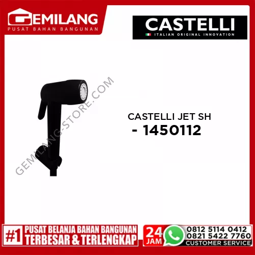 CASTELLI JET SHOWER BLACK BL - 1450112