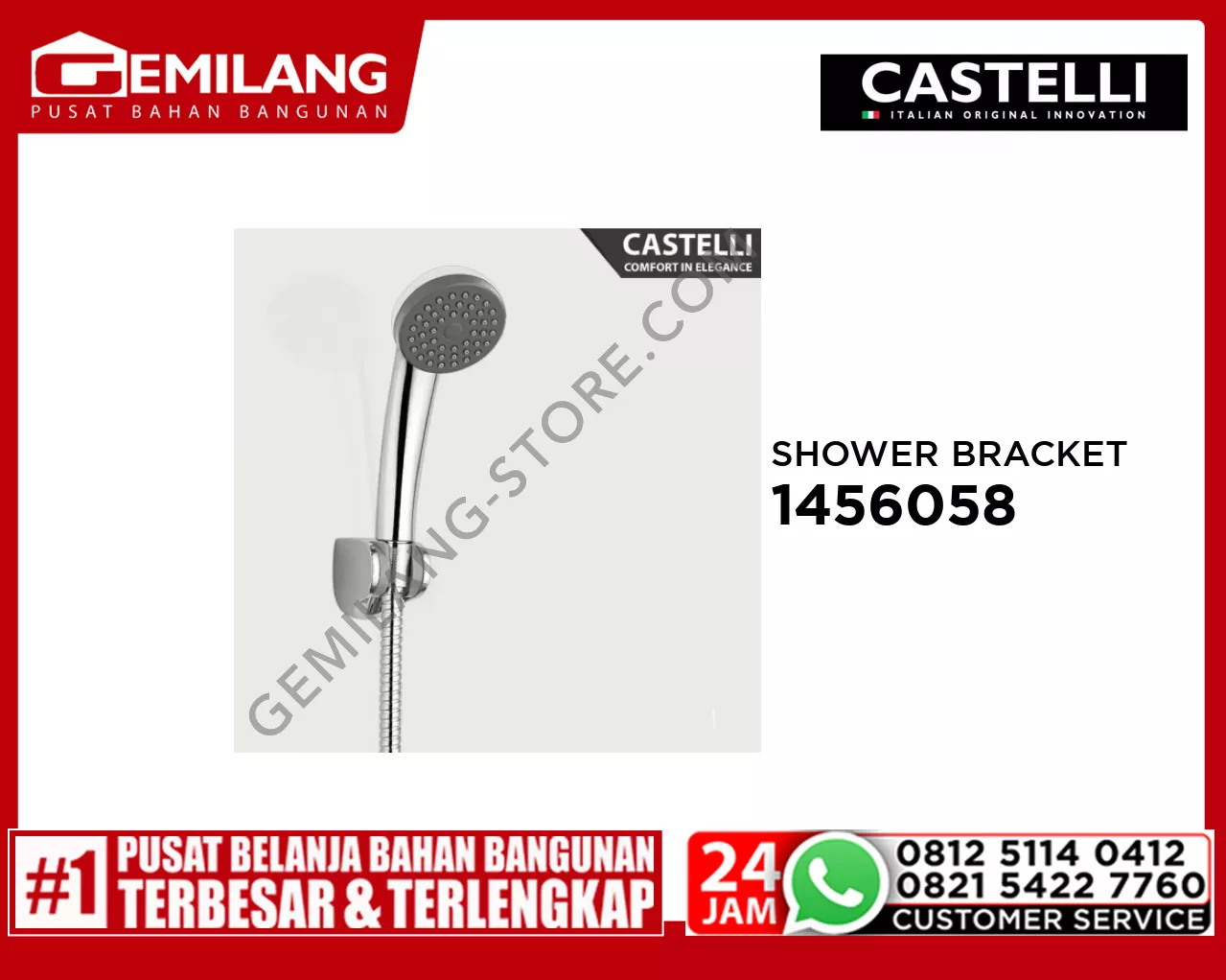 CASTELLI SHOWER BRACKET 1456058