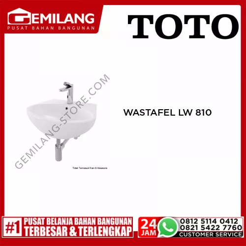 TOTO WASTAFEL LW 810 WHITE