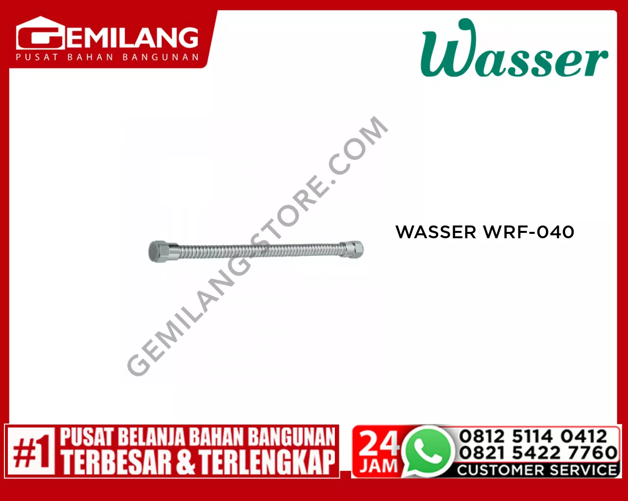 WASSER FLEXIBLE KAKU WRF-040 40cm