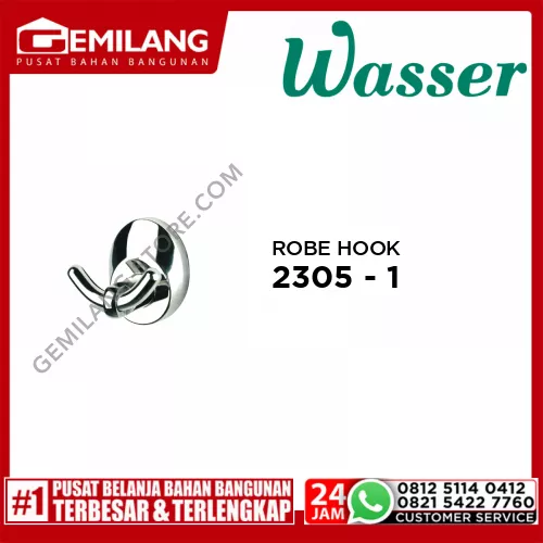 WASSER ROBE HOOK 2305 - 1