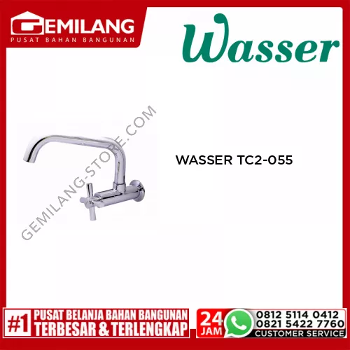WASSER CROSS LONG SWING SPOUT COLD TAP CY2 TC2-055