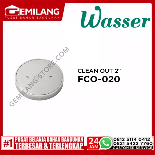 WASSER CLEAN OUT FCO-020 2inch